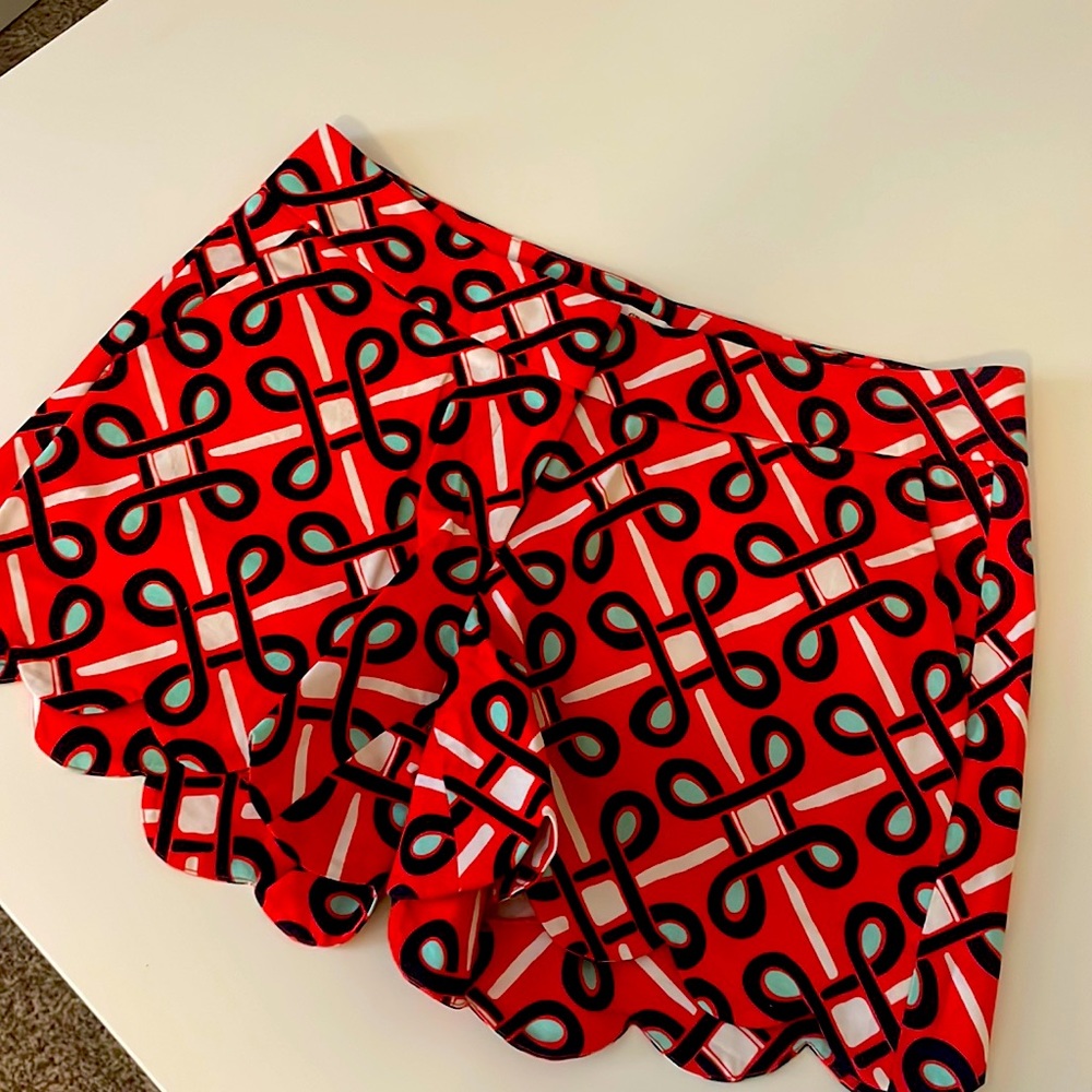 Size 2 Crow & Ivy Shorts with decorative trim